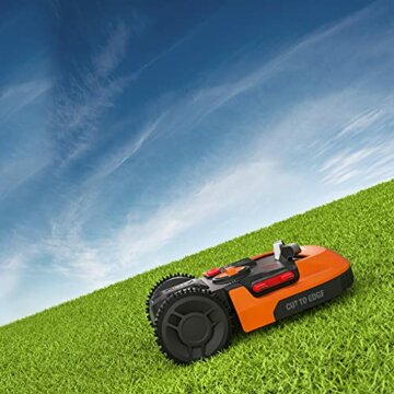 Worx Landroid S WR130E Mähroboter/Akkurasenmäher für kleine Gärten bis 300 qm/Selbstfahrender Rasenmäher für einen sauberen Rasenschnitt - 10
